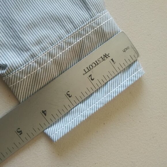 Various Artists men's size S long sleeve striped button up shirt - Picture 9 of 16